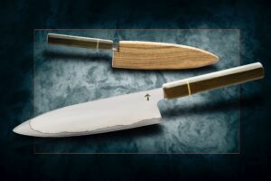 Gyuto Knife and Saya by Funguy Knives